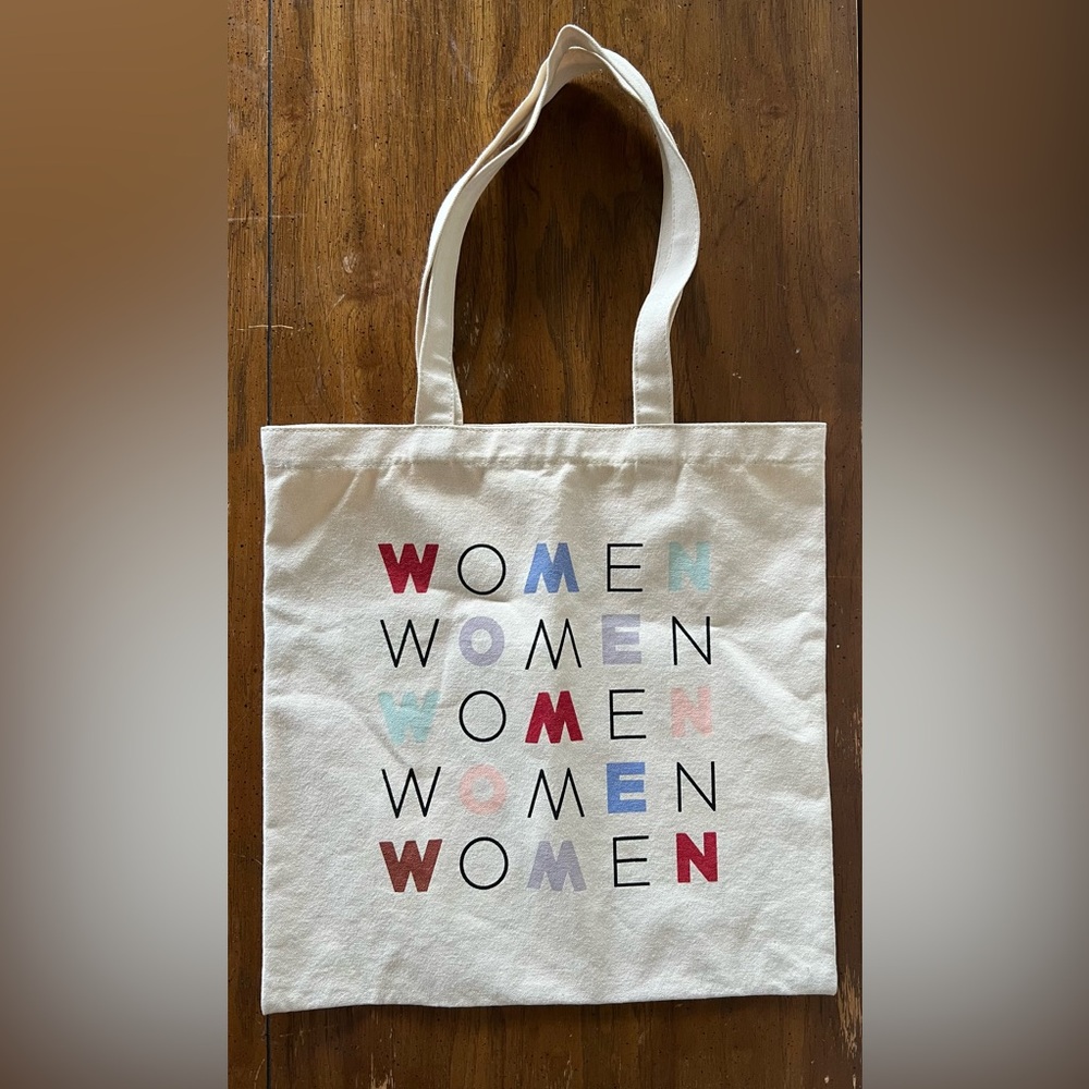 Madewell x Girls Inc Women Cream Tote Bag
